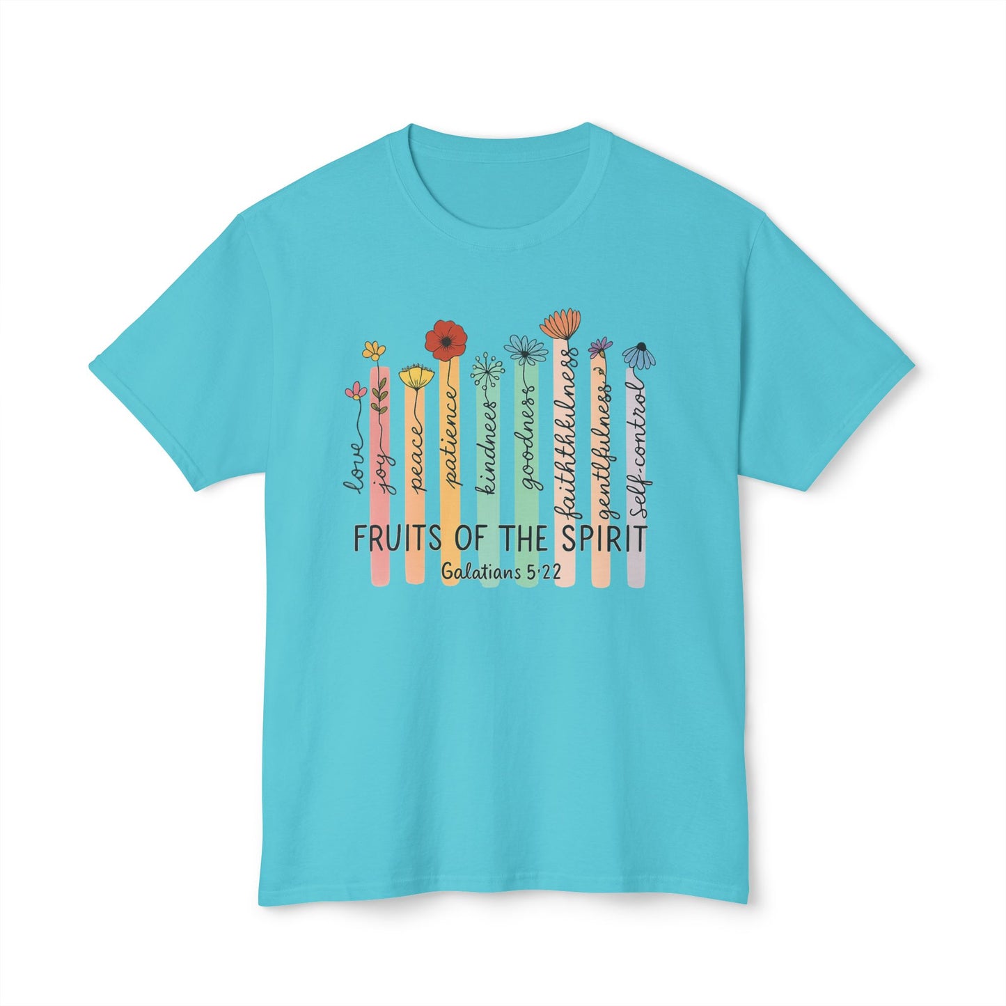 Fruits of the Spirit T-Shirt, Inspirational Tee, Christian Apparel, Faith-Based Gift, Spiritual Reminder, Bible Verse Tee