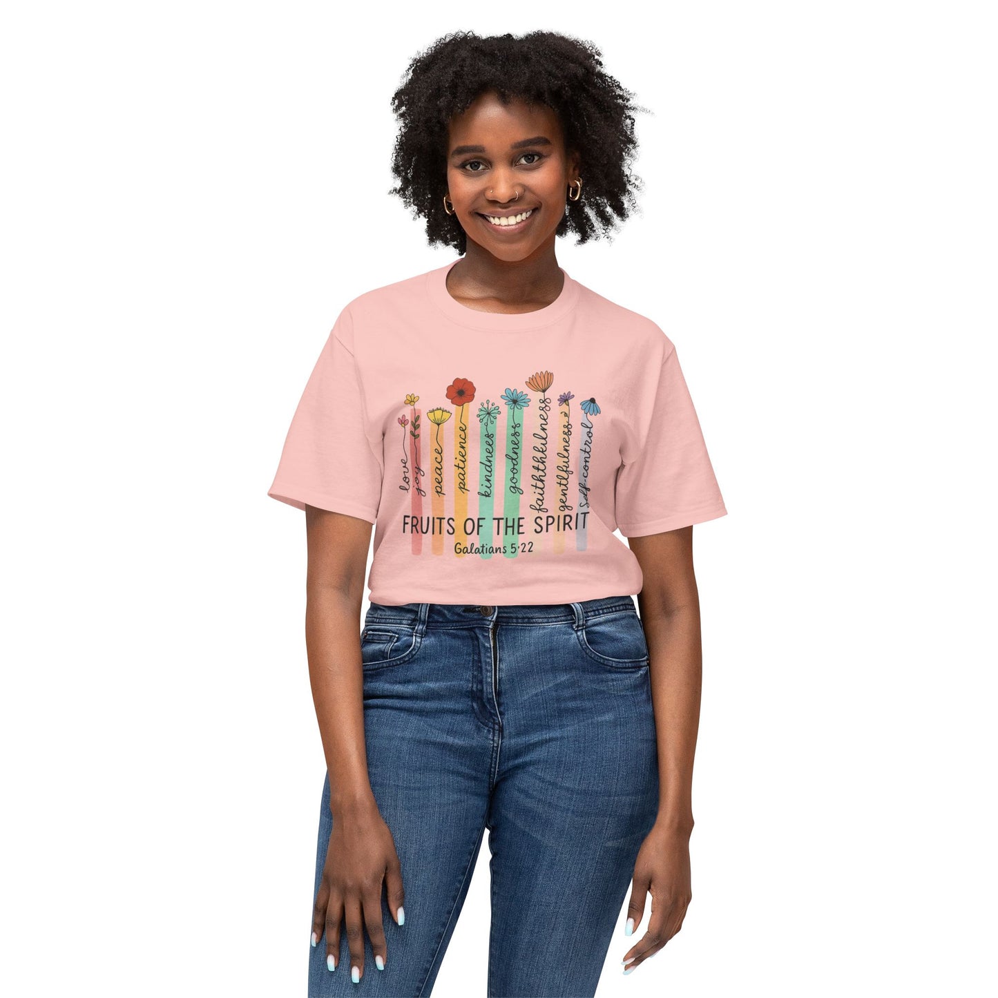 Fruits of the Spirit T-Shirt, Inspirational Tee, Christian Apparel, Faith-Based Gift, Spiritual Reminder, Bible Verse Tee