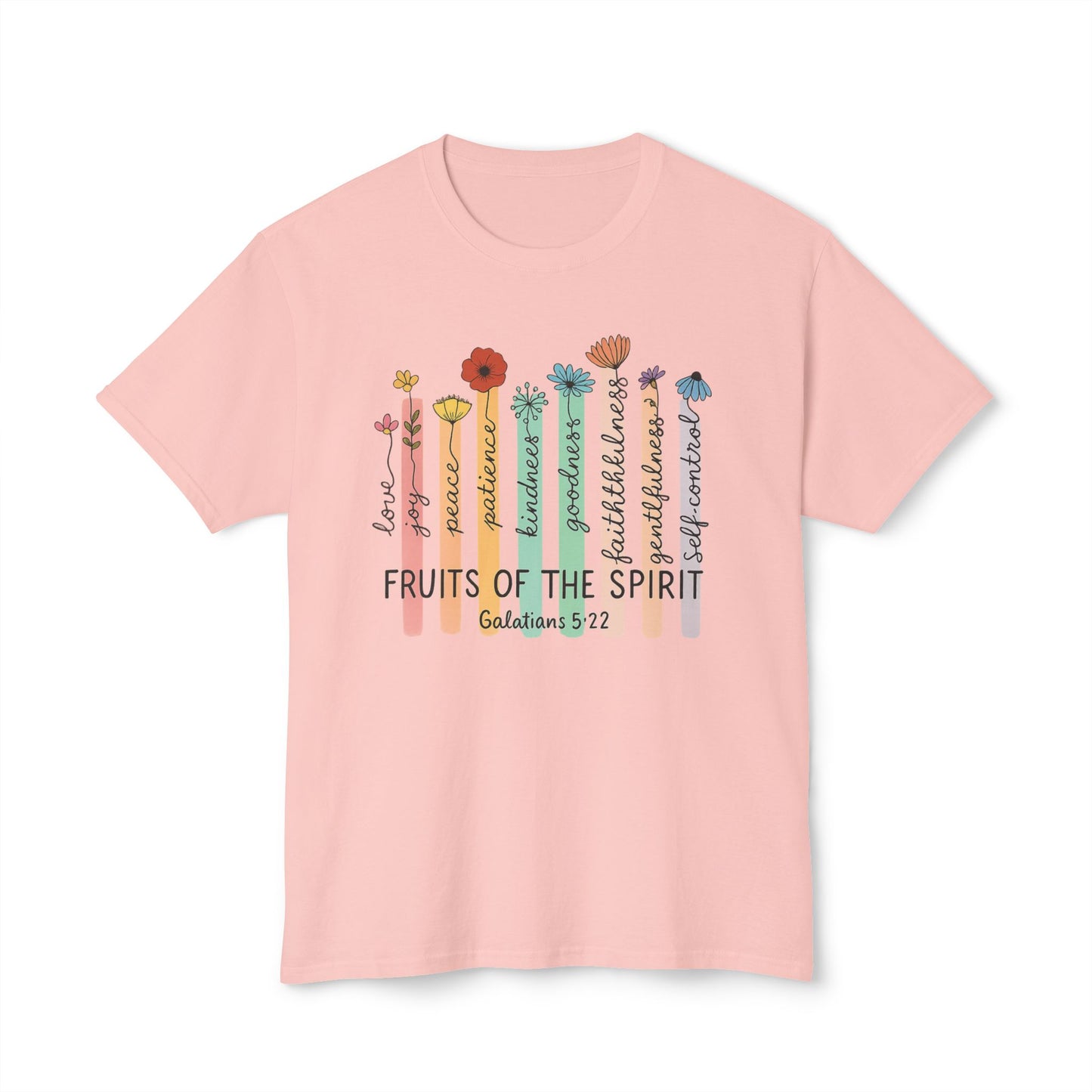 Fruits of the Spirit T-Shirt, Inspirational Tee, Christian Apparel, Faith-Based Gift, Spiritual Reminder, Bible Verse Tee