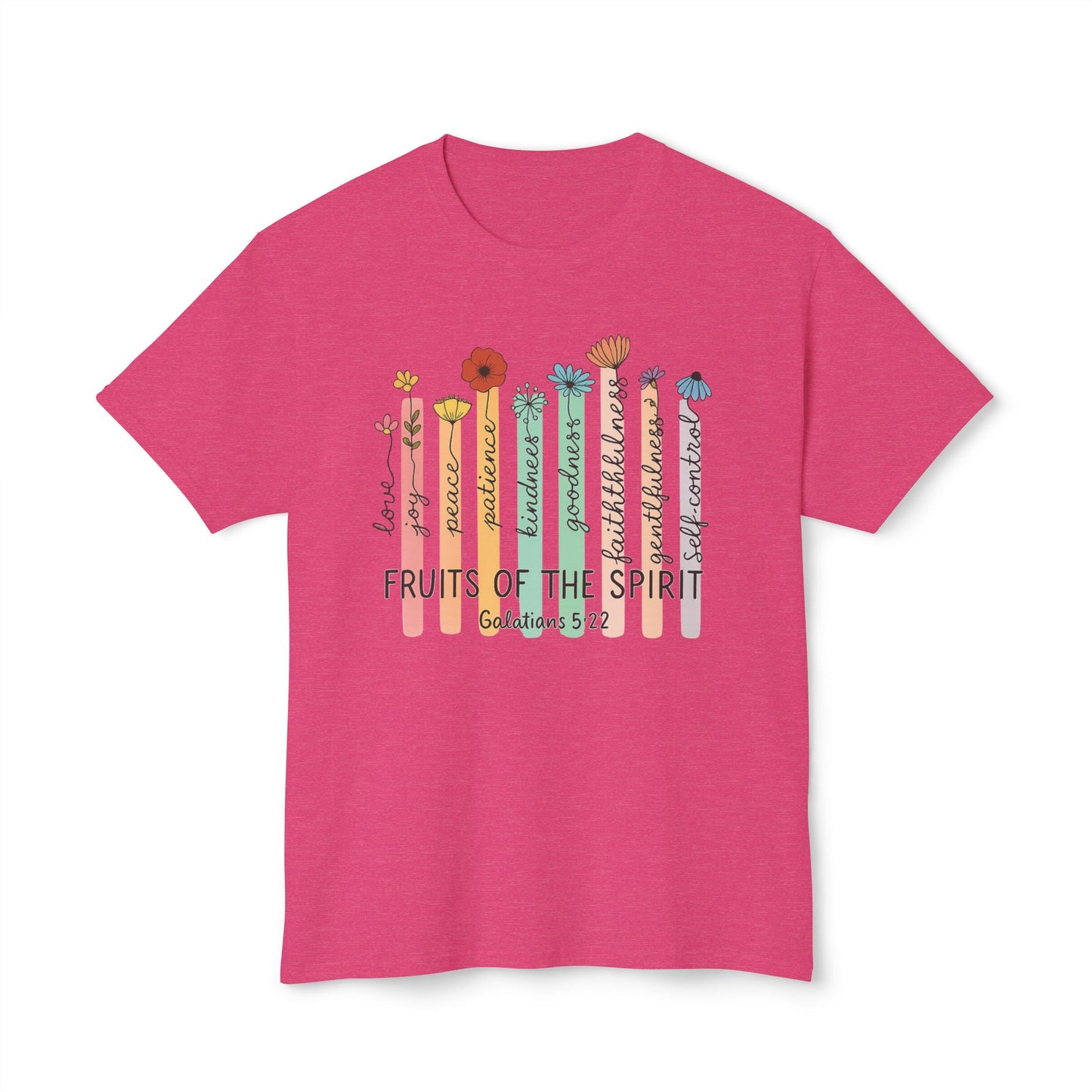 Fruits of the Spirit T-Shirt, Inspirational Tee, Christian Apparel, Faith-Based Gift, Spiritual Reminder, Bible Verse Tee