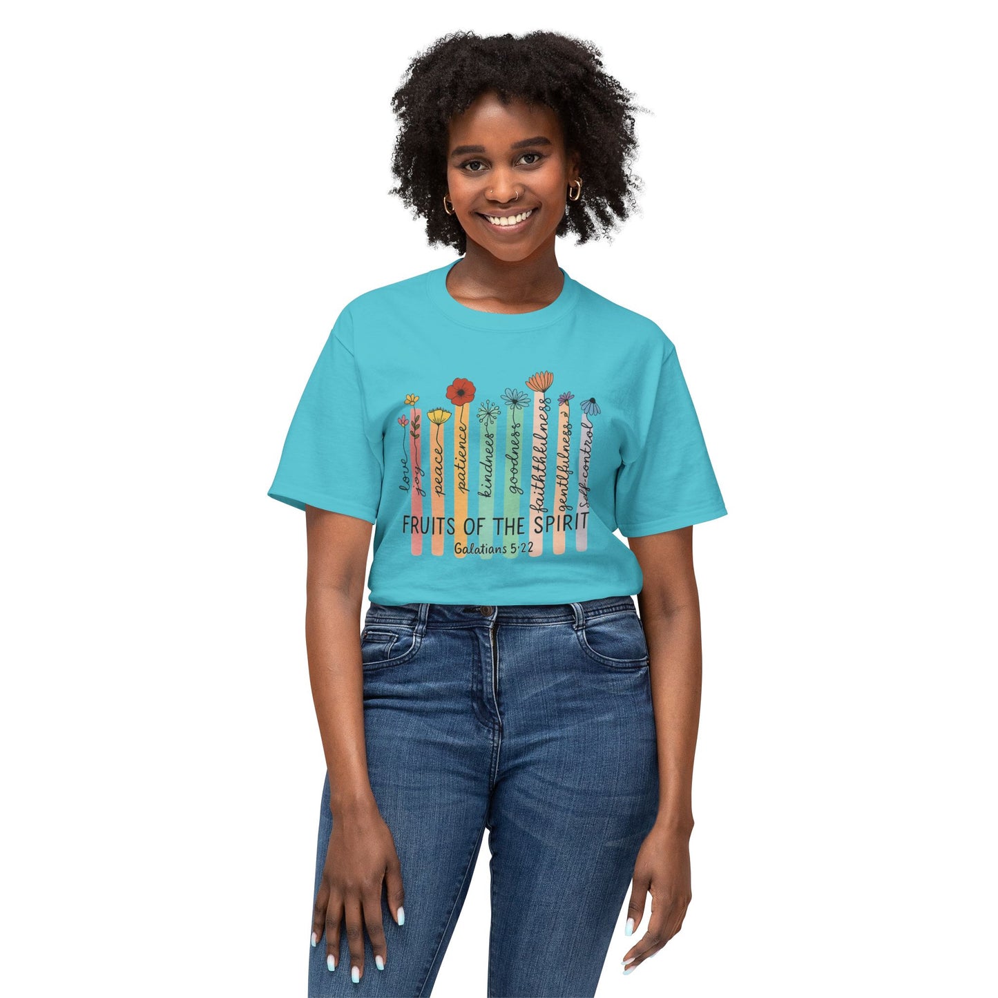 Fruits of the Spirit T-Shirt, Inspirational Tee, Christian Apparel, Faith-Based Gift, Spiritual Reminder, Bible Verse Tee