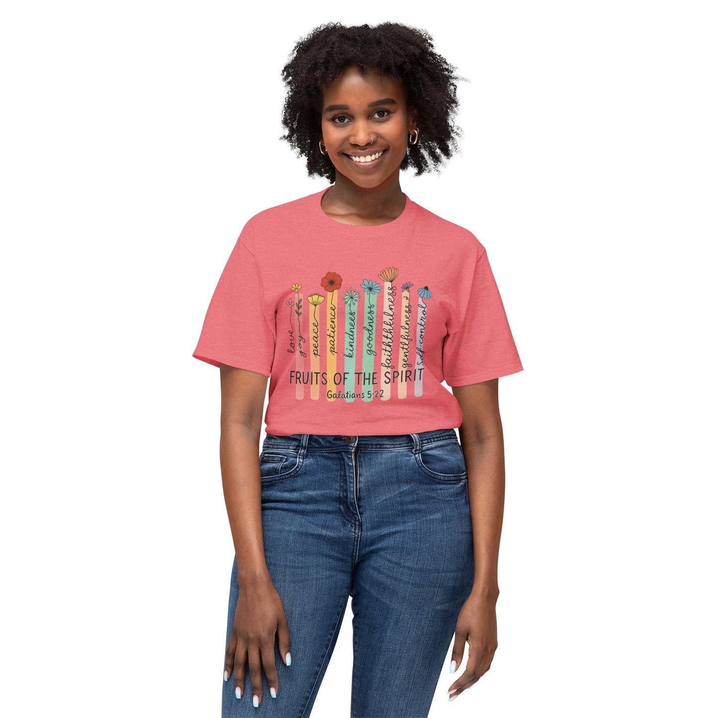 Fruits of the Spirit T-Shirt, Inspirational Tee, Christian Apparel, Faith-Based Gift, Spiritual Reminder, Bible Verse Tee