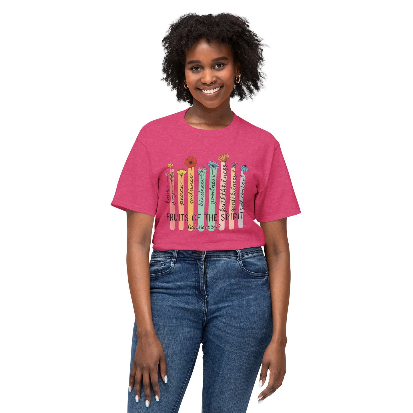 Fruits of the Spirit T-Shirt, Inspirational Tee, Christian Apparel, Faith-Based Gift, Spiritual Reminder, Bible Verse Tee